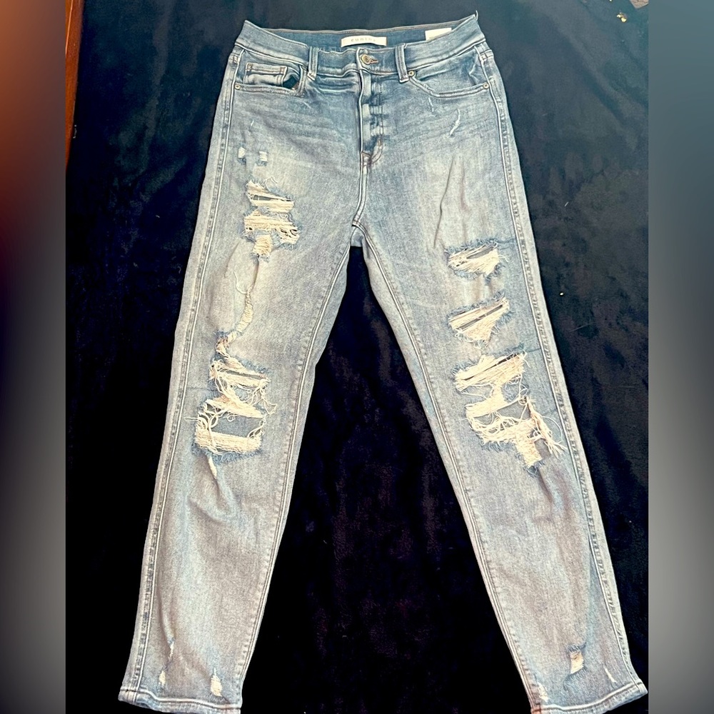 eunina, women’s bootcut, rocky boyfriend jeans